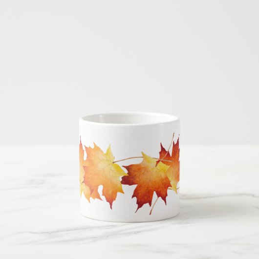 Ahornkuchen auf einer Espresso-Tasse (1) Espressotasse (Vorderseite)