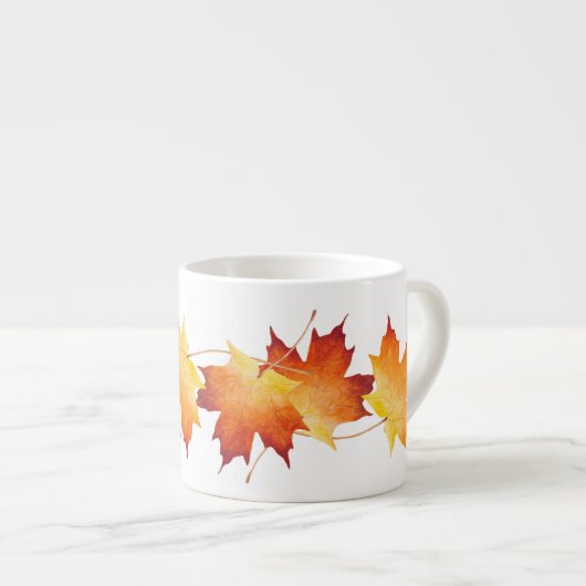 Ahornkuchen auf einer Espresso-Tasse (1) Espressotasse (Vorderseite Rechts)