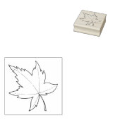 Ahornleaf-Abbildung Gummistempel (Stempel)