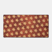 Ahornleaf auf der Birkenrinde Schreibtischunterlage (Vorderseite)