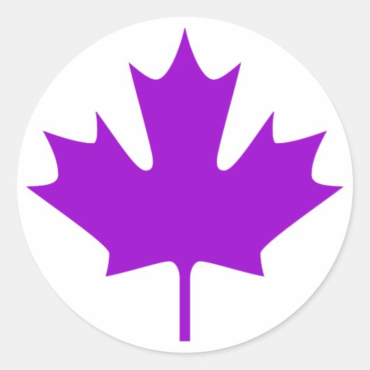 Ahornleaf - Aufkleber (Vorderseite)