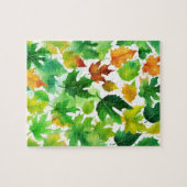 Ahornleaf Blumenblätter Puzzle (Horizontal)