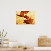 Ahornleaf Canvas Print Poster (Küche)