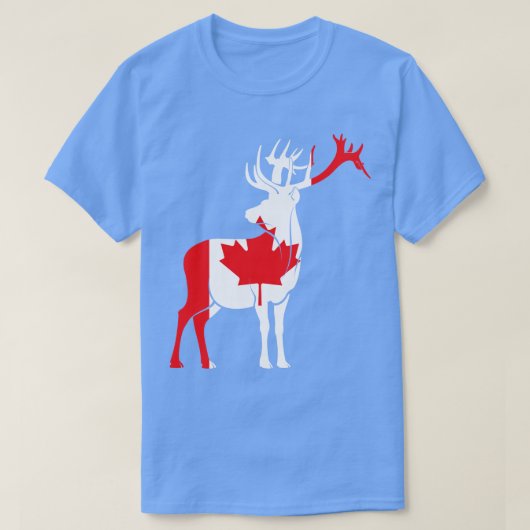Ahornleaf Deer Canada T-Shirt (Design vorne)