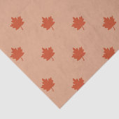 Ahornleaf (Design 36 Gelb/orange Serie) Seidenpapier (Ausschnitt)