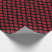 Ahornleaf-Design Geschenkpapier (Ecke)