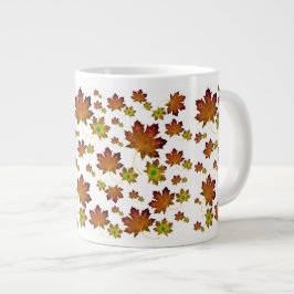 Ahornleaf Fall Jumbo-Tasse