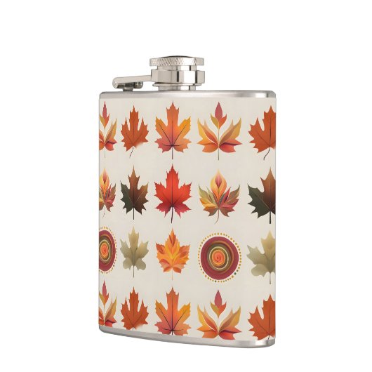 Ahornleaf-Flasche Flachmann (Links)