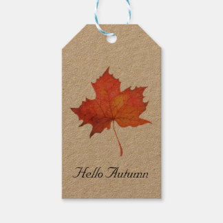 Ahornleaf Geschenkanhänger