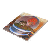 Ahornleaf Globe Decorative Tile Fliese (Seite)