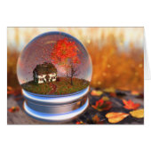 Ahornleaf-Globe-Karte (Vorderseite (Horizontal))