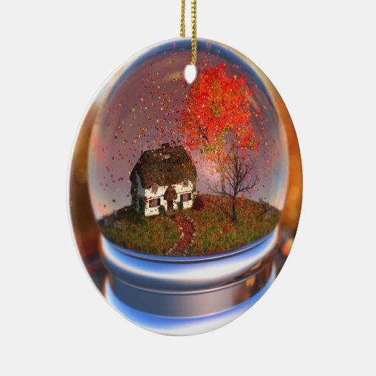 Ahornleaf Globe Ornament (Rechts)