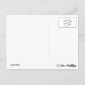 Ahornleaf Globe Postkarte (Rückseite)