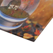 Ahornleaf-Globe-Schneiderschaft Schneidebrett (Ecke)