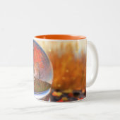 Ahornleaf Globe-Tasse Zweifarbige Tasse (VorderseiteRechts)