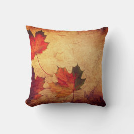 Ahornleaf Herbst Kissen
