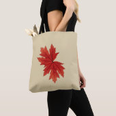Ahornleaf Herbstfarbe Tasche (Von Nahem)