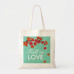 Ahornleaf in Liebe Herbsttasche Tragetasche