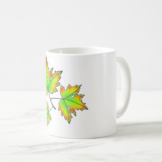 Ahornleaf Kaffeetasse (VorderseiteRechts)