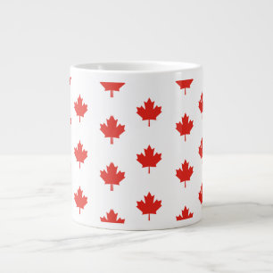 Ahornleaf Kanada-Flaggenemblem Muster-24105 Jumbo-Tasse