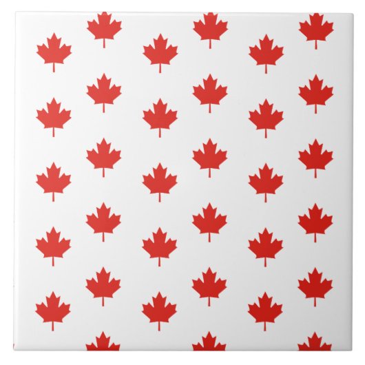 Ahornleaf, Kanada, Fliese (Vorderseite)