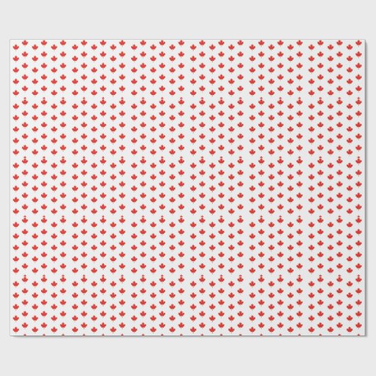 Ahornleaf, Kanada, Geschenkpapier (Flach)