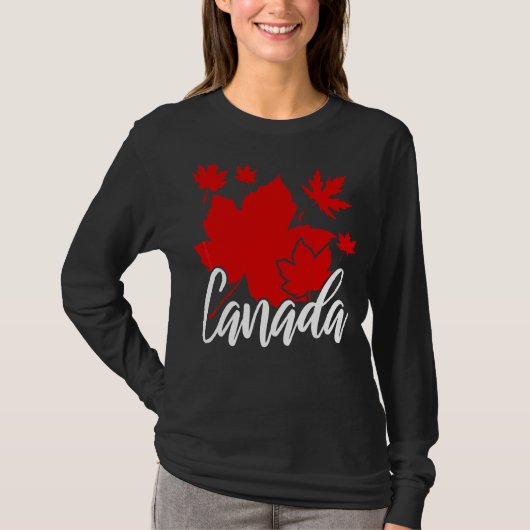 Ahornleaf Kanada T-Shirt (Vorderseite)