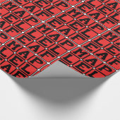 Ahornleaf, kanadische Flagge Geschenkpapier (Ecke)