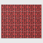 Ahornleaf, kanadische Flagge Geschenkpapier (Flach)