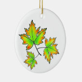 Ahornleaf Keramikornament (Rechts)