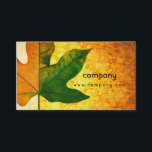 Ahornleaf Kreatives Augapfing Visitenkarte<br><div class="desc">Ahornleder auf handgefertigten Reißepapieren Kreatives,  auffälliges Business Card Individualisierbares Original Design. Sie können Text und Grafiken ändern/hinzufügen/entfernen,  Ihr Firmenlogo hinzufügen,  Schriftart und Farbe ändern.</div>