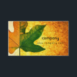 Ahornleaf Kreatives Augapfing Visitenkarte<br><div class="desc">Ahornleder auf handgefertigten Reißepapieren Kreatives,  auffälliges Business Card Individualisierbares Original Design. Sie können Text und Grafiken ändern/hinzufügen/entfernen,  Ihr Firmenlogo hinzufügen,  Schriftart und Farbe ändern.</div>