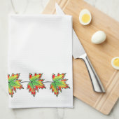 Ahornleaf Küchentuch (Viertel Falte)