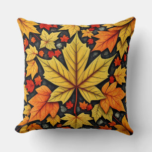 Ahornleaf Mosaikwurfkissen Kissen
