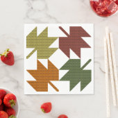 Ahornleaf - Muster 1 Serviette (Beispiel)