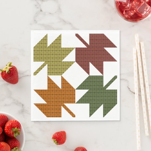 Ahornleaf - Muster 1 Serviette (Beispiel)