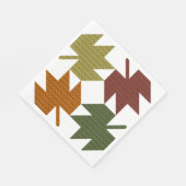 Ahornleaf - Muster 1 Serviette (Ecke)
