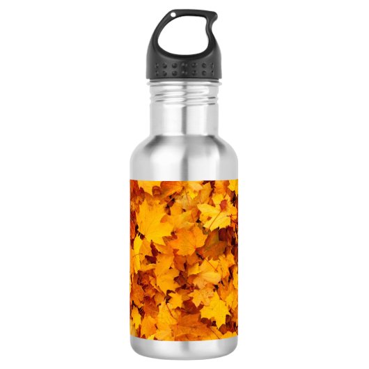Ahornleaf Muster Edelstahlflasche (Vorderseite)