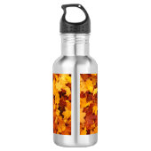 Ahornleaf Muster Edelstahlflasche (Rückseite)