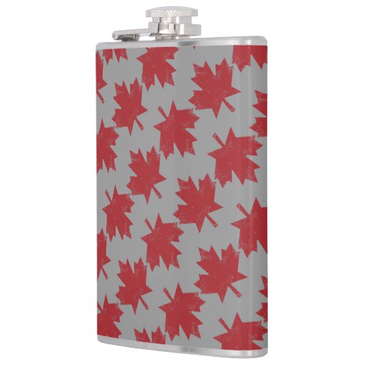 Ahornleaf Muster Flachmann (Links)