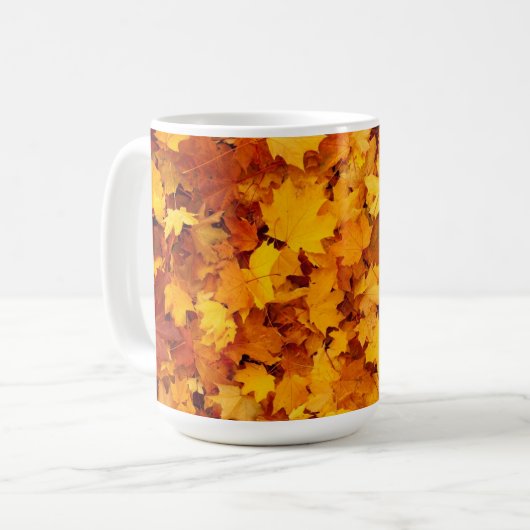 Ahornleaf Muster Kaffeetasse (Vorderseite Links)