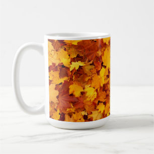Ahornleaf Muster Kaffeetasse