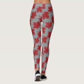 Ahornleaf Muster Leggings (Rückseite)