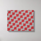 Ahornleaf Muster Leinwanddruck (Vorderseite)