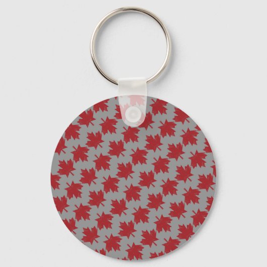 Ahornleaf Muster Schlüsselanhänger (Vorderseite)