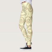 Ahornleaf Nahtloses Muster Leggings (Links)