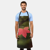 Ahornleaf Nature Foto Schürze (Getragen)