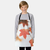 Ahornleaf Nature Foto Schürze (Getragen)