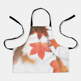 Ahornleaf Nature Foto Schürze