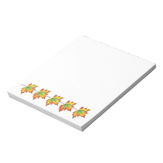 Ahornleaf Notizblock (Rotiert)